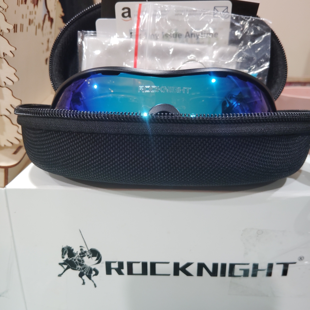 Rocknight HD Polarized Fishing Sunglasses w/ Case
